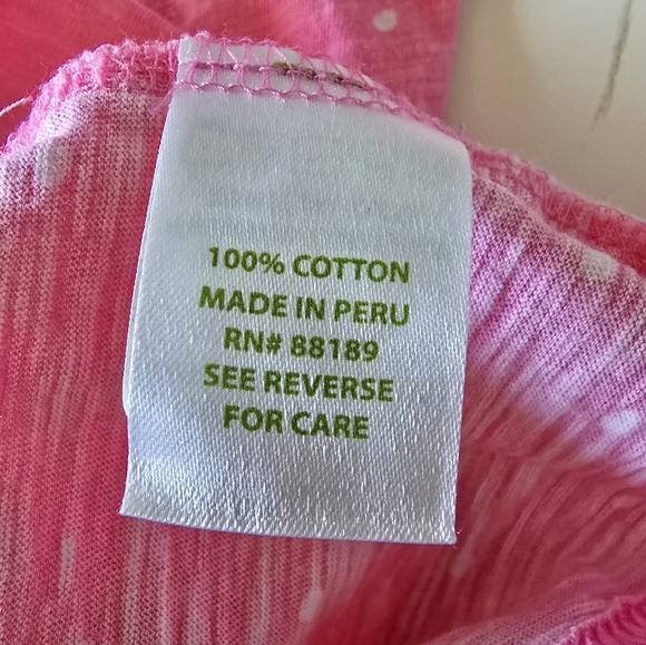 Lilly Pulitzer Pink Polka Dot Pink XS - Picture 3 of 7